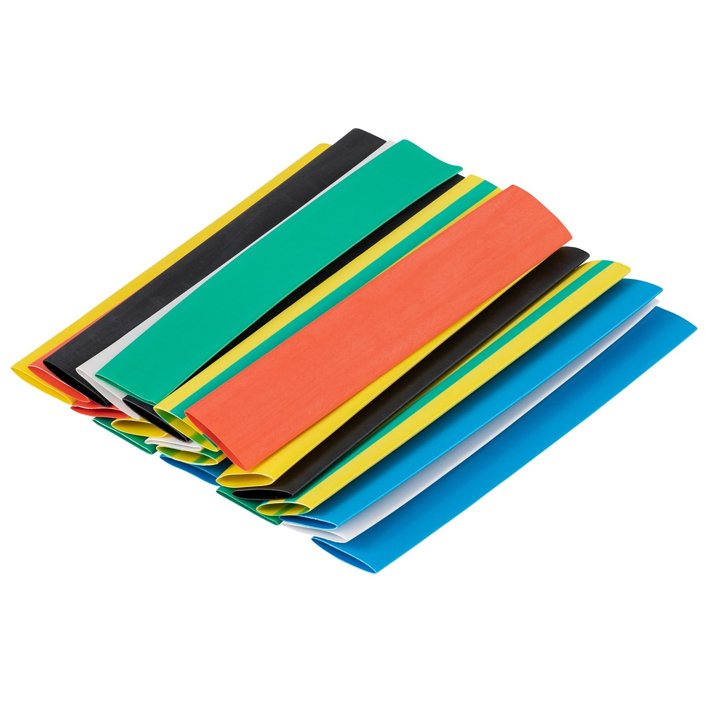 Термоусадочные трубки (термоизоляция для проводов) до/после усадки 10/5 ...