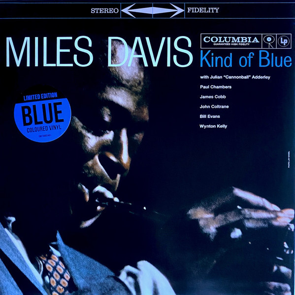 Виниловая пластинка Miles Davis. Kind Of Blue (Limited Solid Blue Vinyl) (LP)