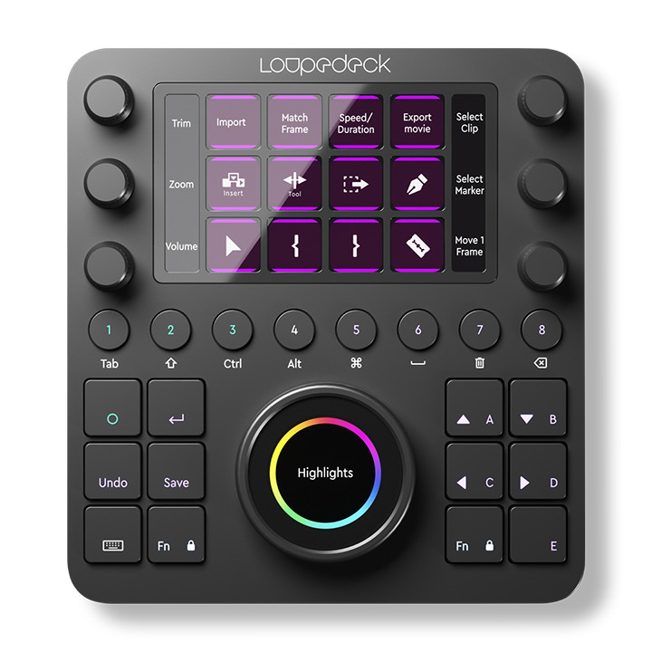 Loupedeck консоль для редактирования фото и видео