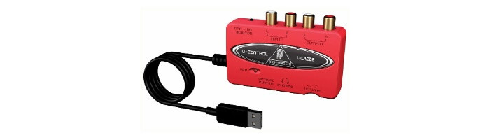 BEHRINGER UCA222 U-CONTROL Звуковая карта — купить в интернет-магазине ...