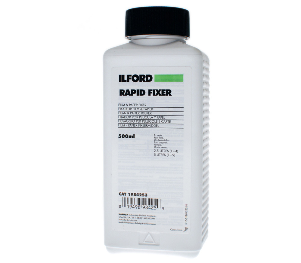 ilford rapid fixer 500 мл фиксаж для плнки и бумаги, жидкость