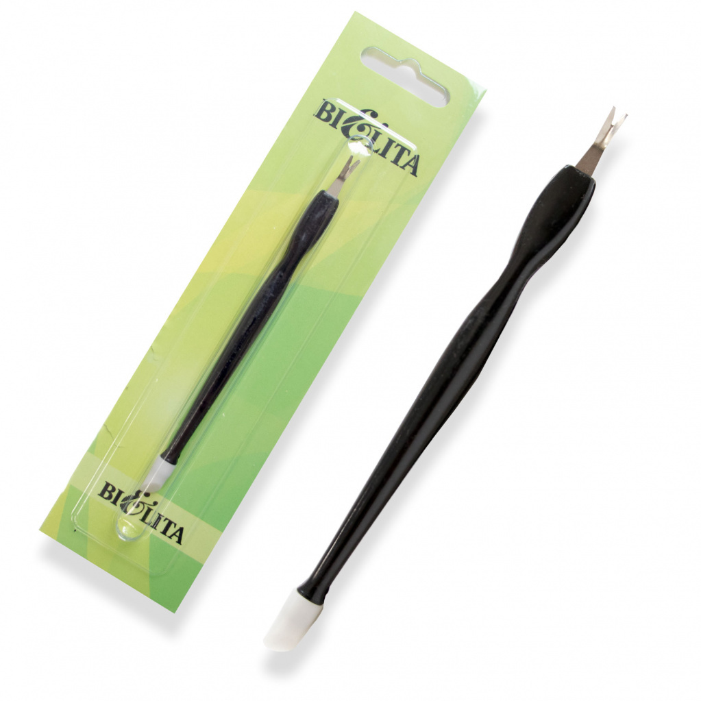 Белита ТРИММЕР для удаления кутикулы на блистере с резиновым пушером цвет микс 12,5см