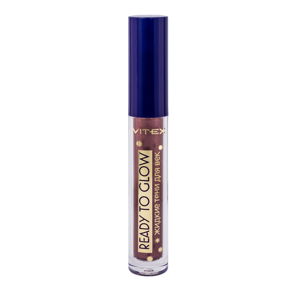 Витэкс Тени для век Ready to glow жидкие тон 110 Pearly wine 3,5г ...