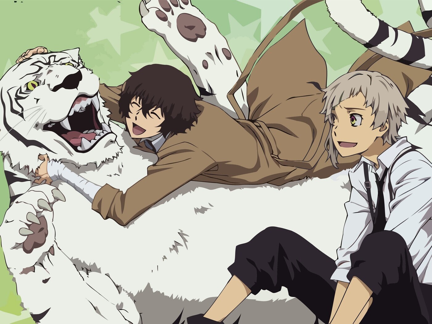 Bungou Stray Dogs Ацуши тигр