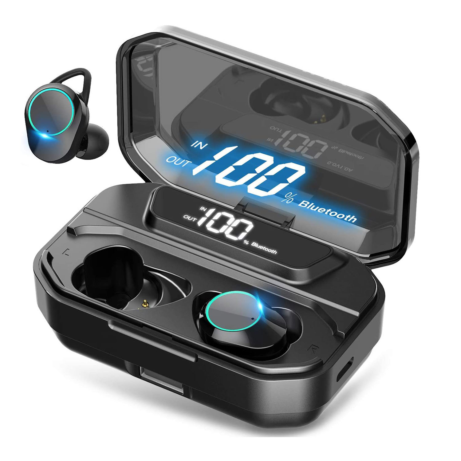 Bluetooth 5.0 наушники отзывы. Ipx7 Waterproof наушники. Earbuds ipx7. Bx10 Wireless Earbuds. Настоящие беспроводные наушники с Power Bank.
