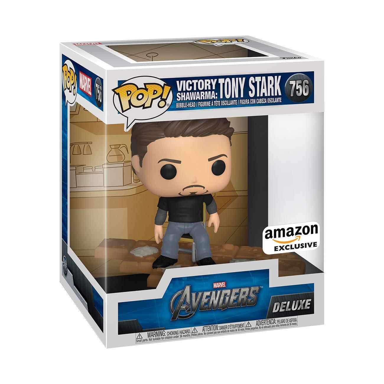 Funko 54901 Pор Deluxe: Marvel- Тони Старк (железный человек) эксклюзив -  купить с доставкой по выгодным ценам в интернет-магазине OZON (314558736)