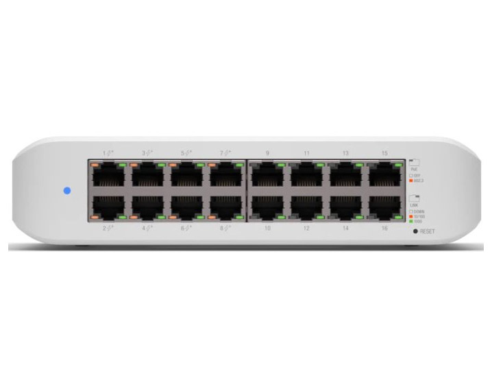 UBIQUITIКоммутаторUSW-Lite-16-POE