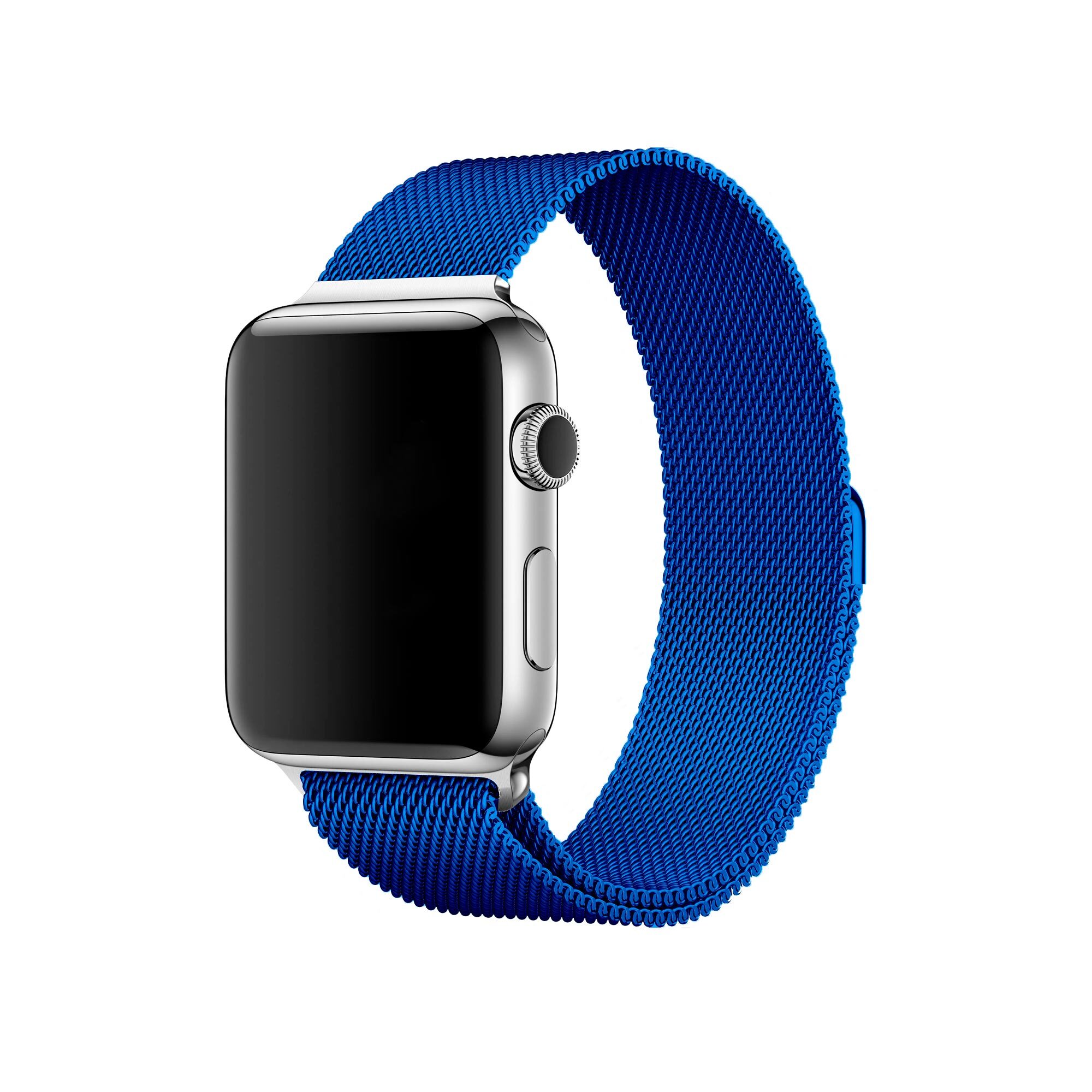Apple watch синий ремешок. Ремешок Миланская петля для Apple watch. Миланская петля Apple watch 44mm. Apple IWATCH Миланская петля. Ремешки для Эппл вотч 8.