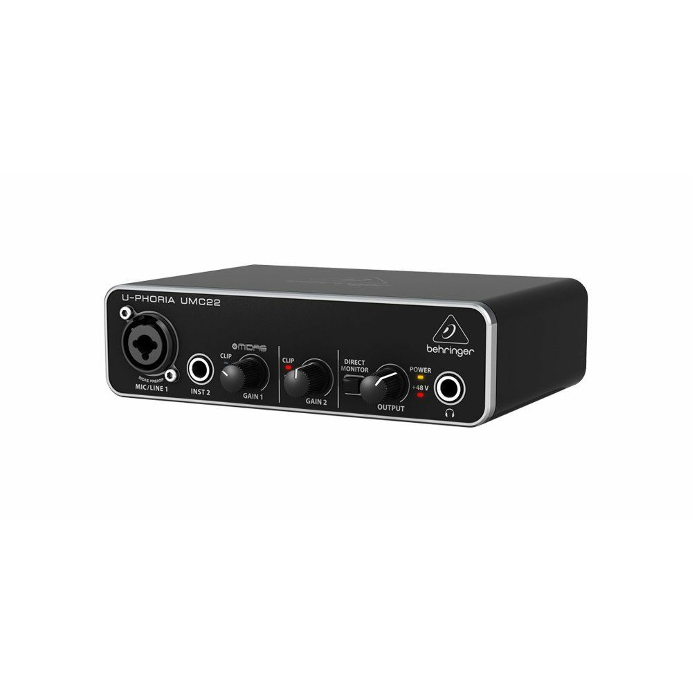 Внешняя звуковая карта с USB BEHRINGER UMC22