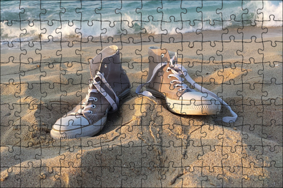 Песок в обуви