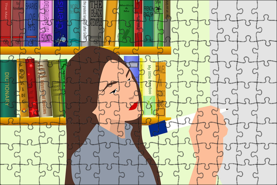 Puzzle school. Магнитные пазлы для взрослых. Школьные пазлы.