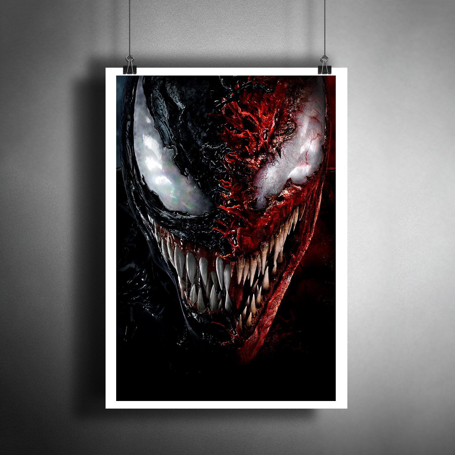 Постер плакат для интерьера "Фильм: Веном 2. Том Харди. Venom 2. Tom ...