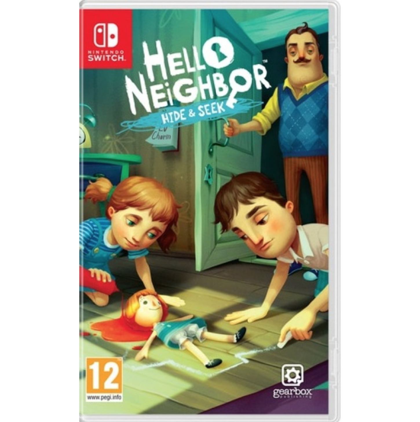 Игра Hello Neighbor Hide and Seek (Nintendo Switch купить по низкой цене с  доставкой в интернет-магазине OZON (343302838)