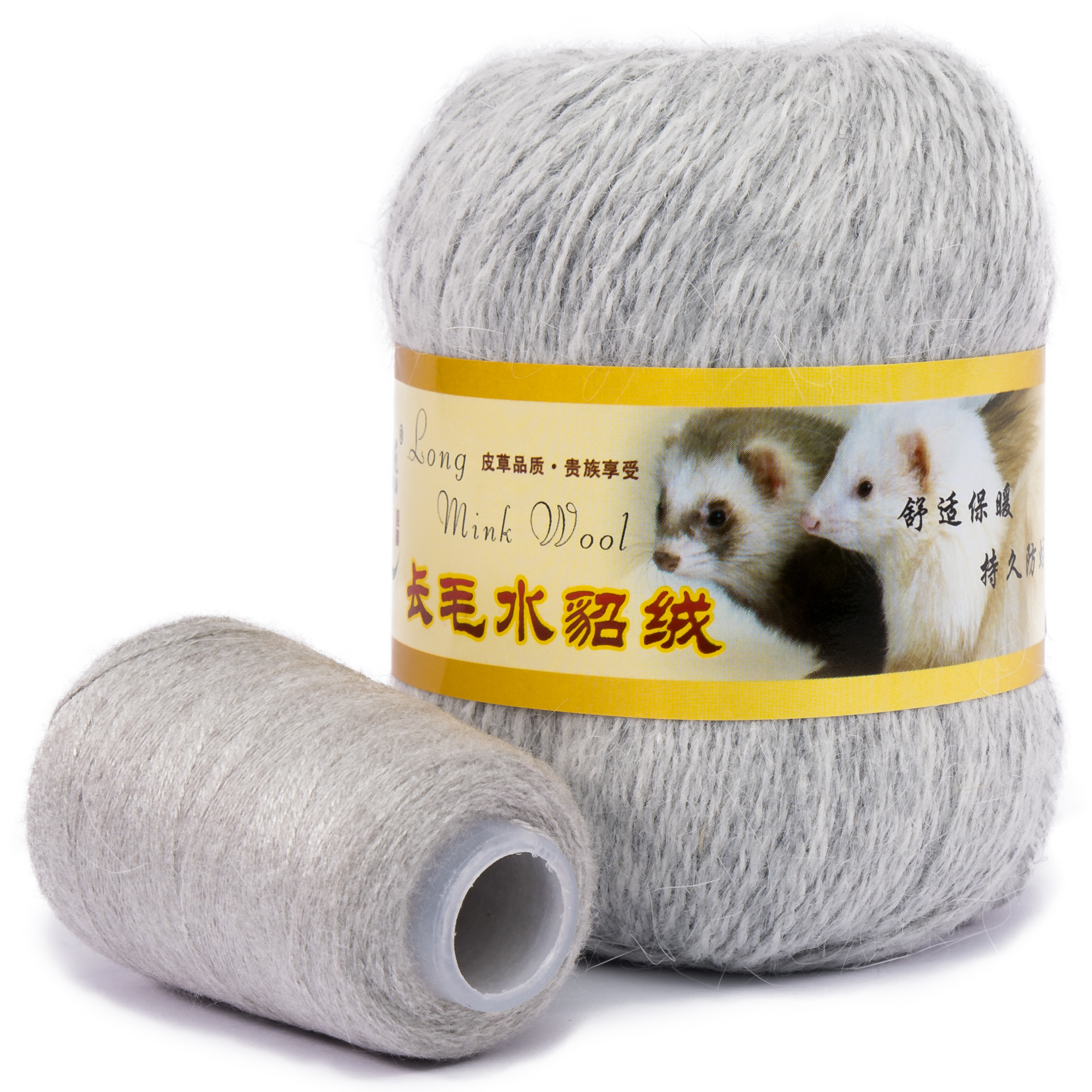 Пряжа пух норки mink wool