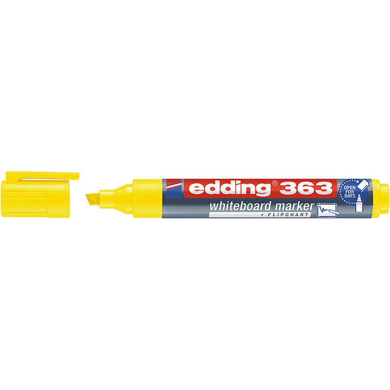 Маркировочные маркеры. Маркер для досок Edding 360 чёрный. Edding 363/4s. Маркер клиновидный наконечник. Маркер желтый.