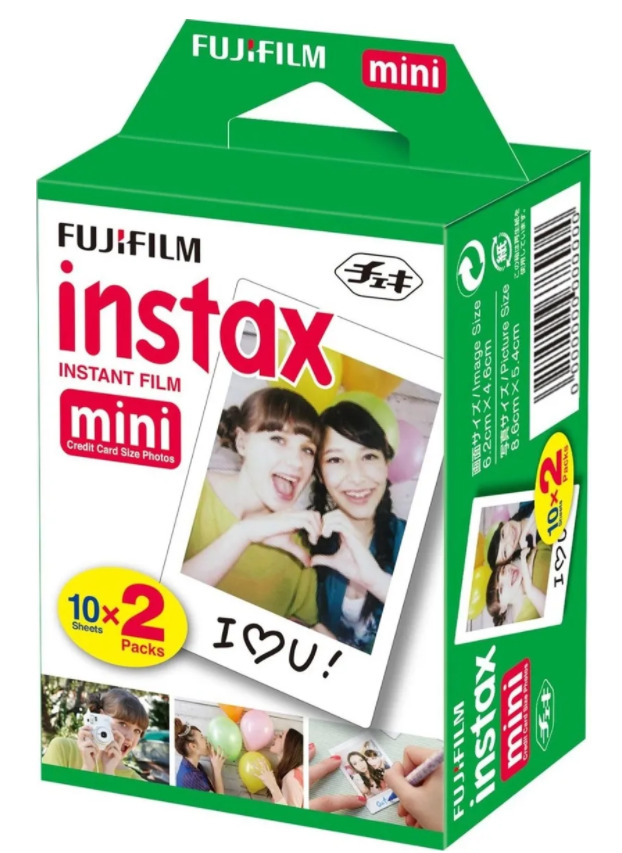 фотопленка instax mini glossy 102pk