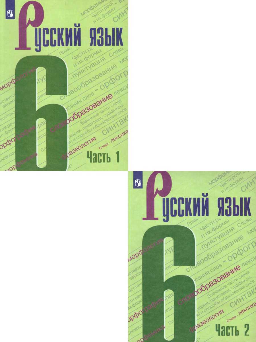 Русский язык 6 класс. Учебник. Комплект в 2-х частях. ФГОС | Баранов Михаил  Трофимович, Григорян Лариса Трофимовна - купить с доставкой по выгодным  ценам в интернет-магазине OZON (295853453)