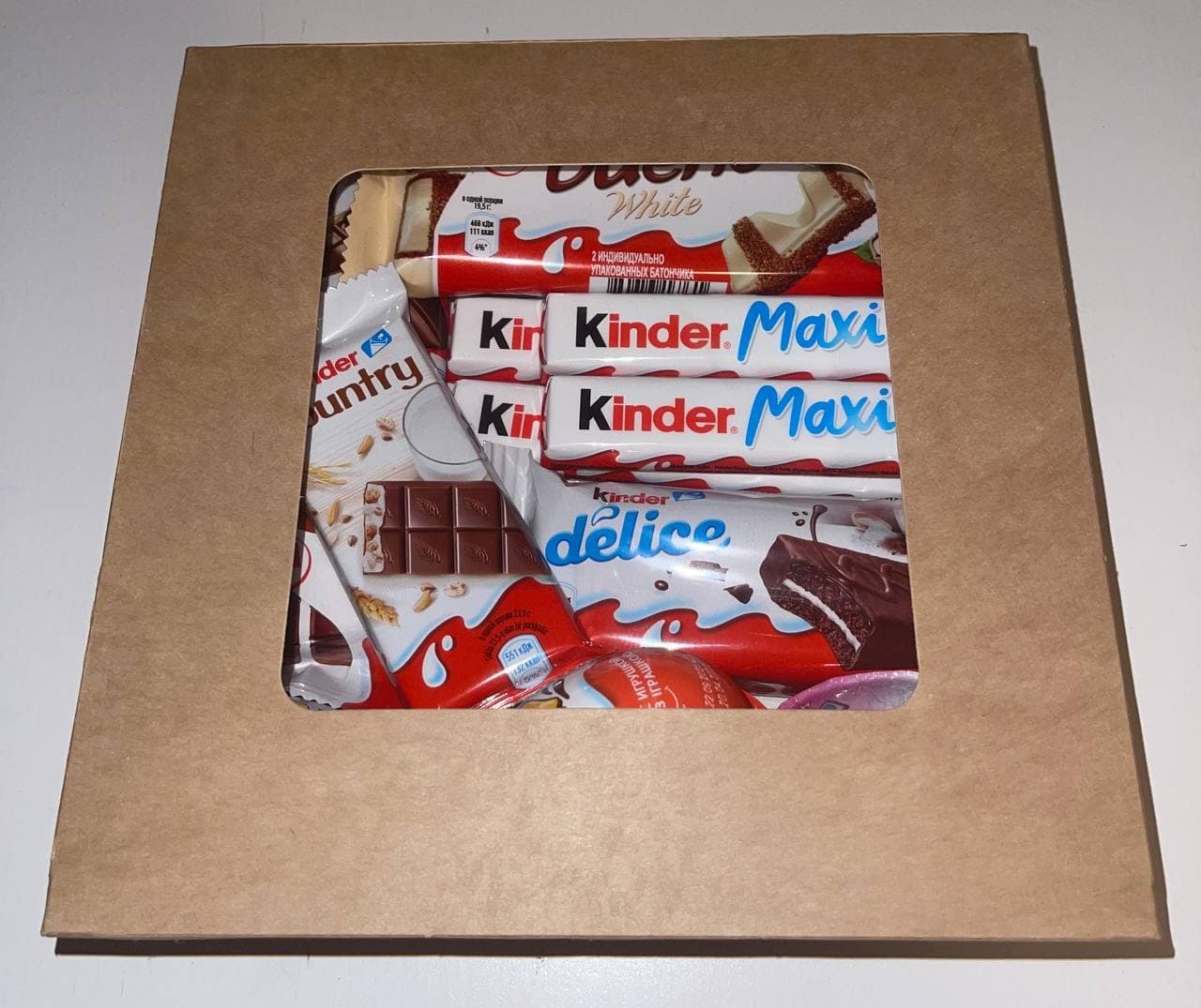 Kind box 4. Подарочный набор kinder.
