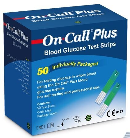 Тест-полоски On Call Plus №50 — купить в интернет-магазине OZON с ...