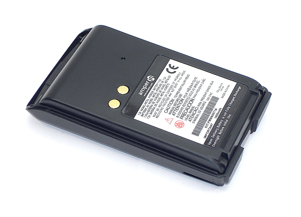 Аккумулятор Amperin для рации, радиостанции Motorola Mag One MP300 (PMNN4071) 1800mAh 7.2V Ni-Mh