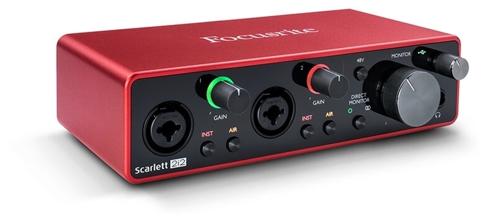 FocusriteScarlett2I23RdGenЗвуковаяКарта