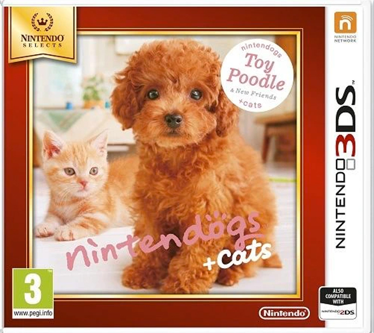 Видеоигра Nintendogs Toy Poodle для Nintendo 3DS