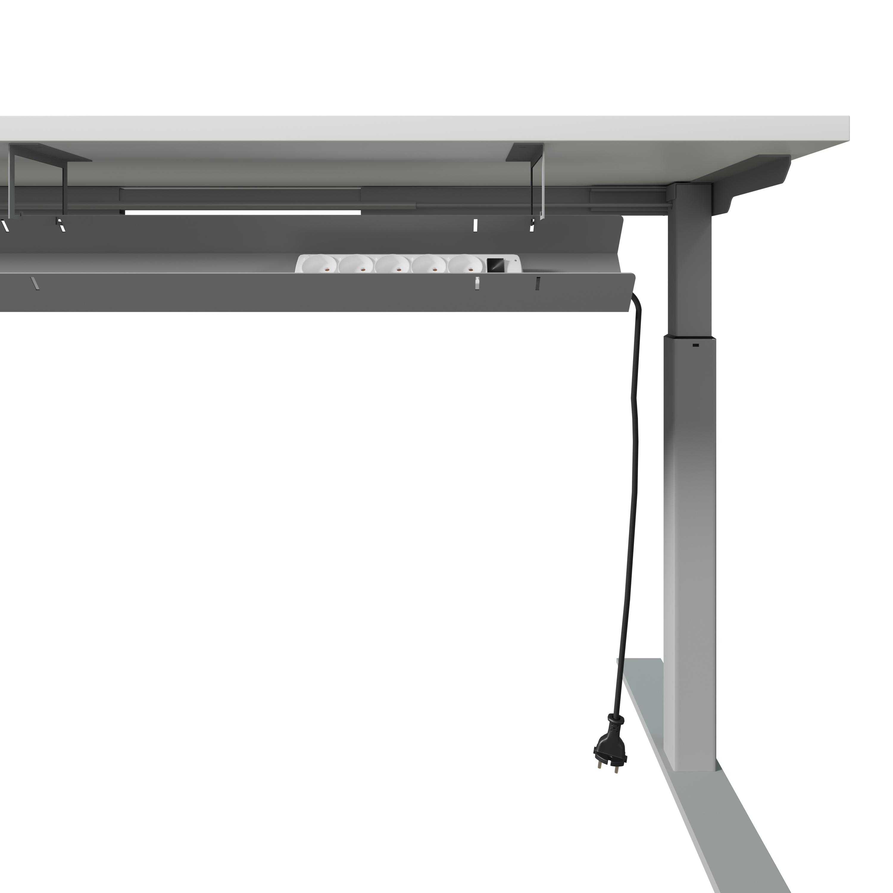 Характеристики -канал для стола Тао, 1,2 м, серебристый .