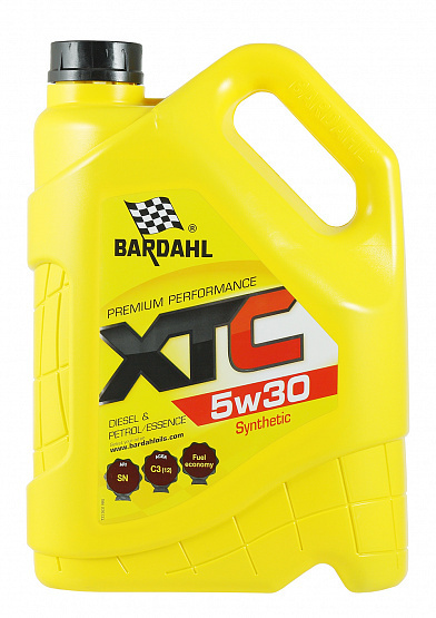 Bardahl Xtc 5W-30 Масло моторное, Синтетическое, 5 л