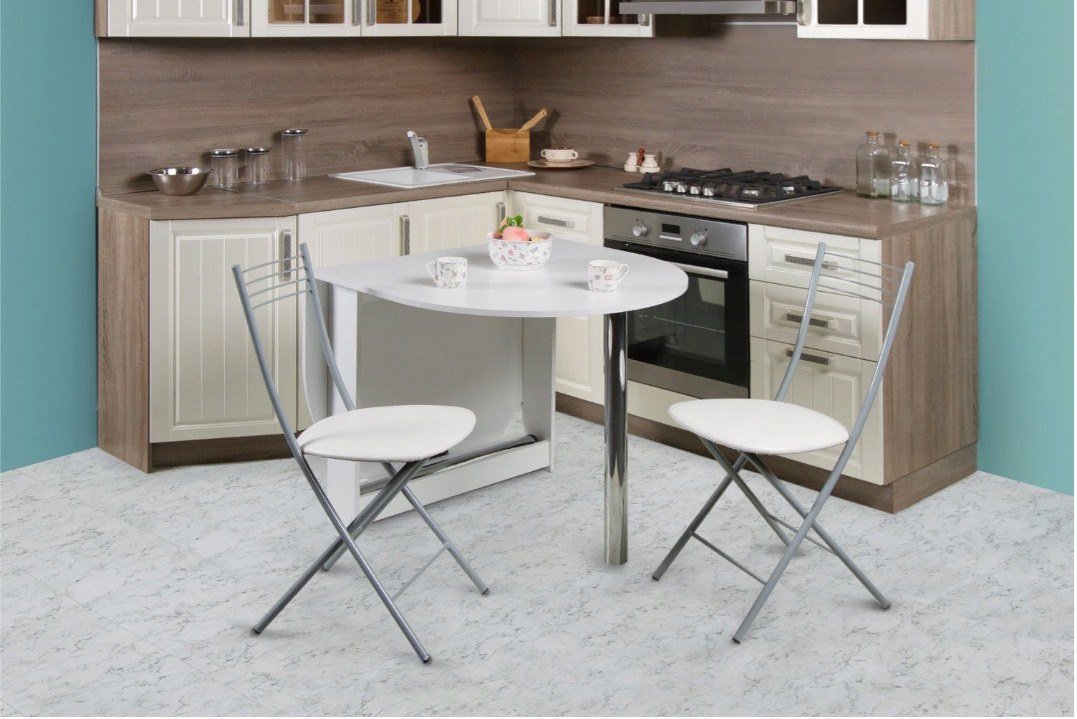  кухонные стулья для маленькой кухни - фото