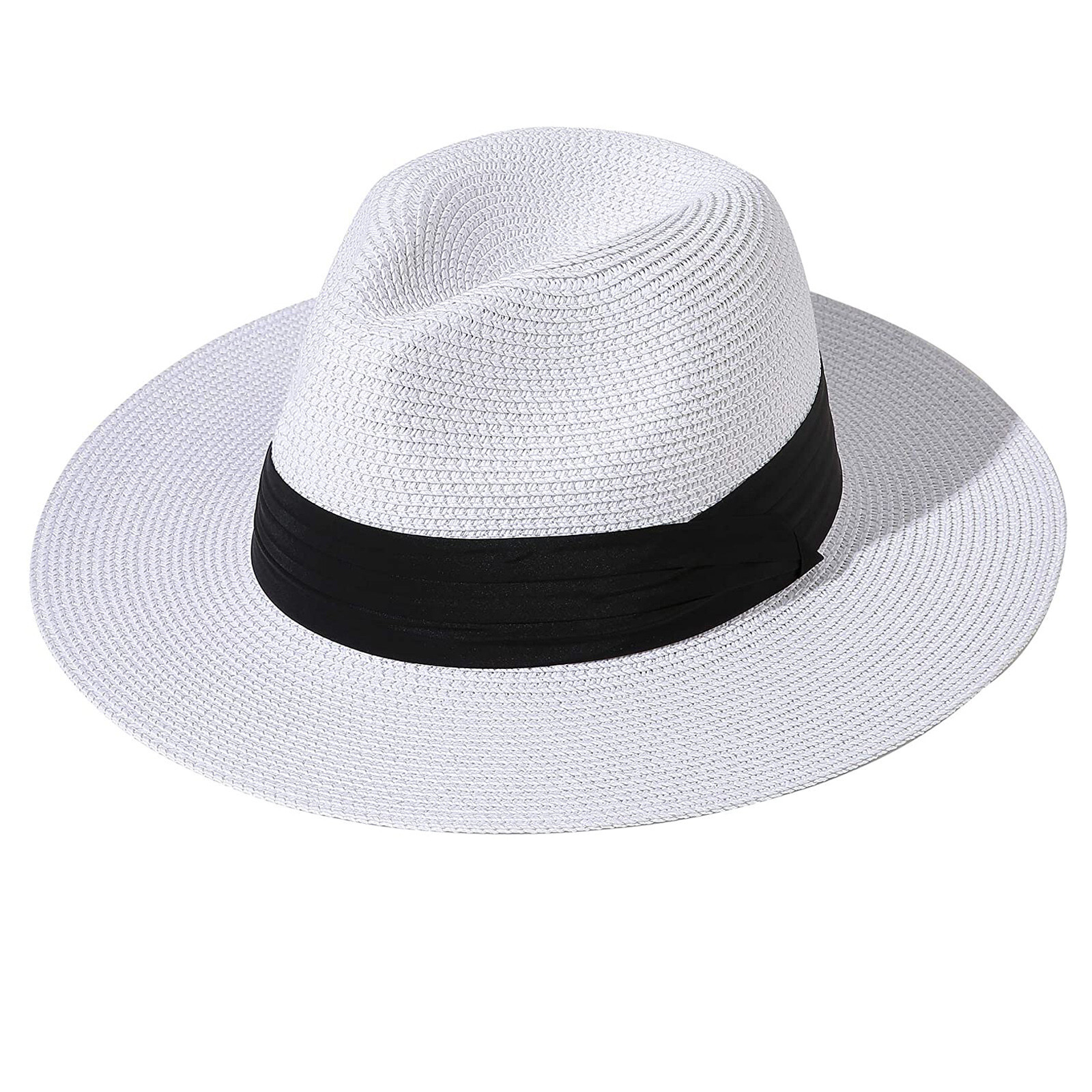 2 белые шляпы и 2 черные. Straw hat.