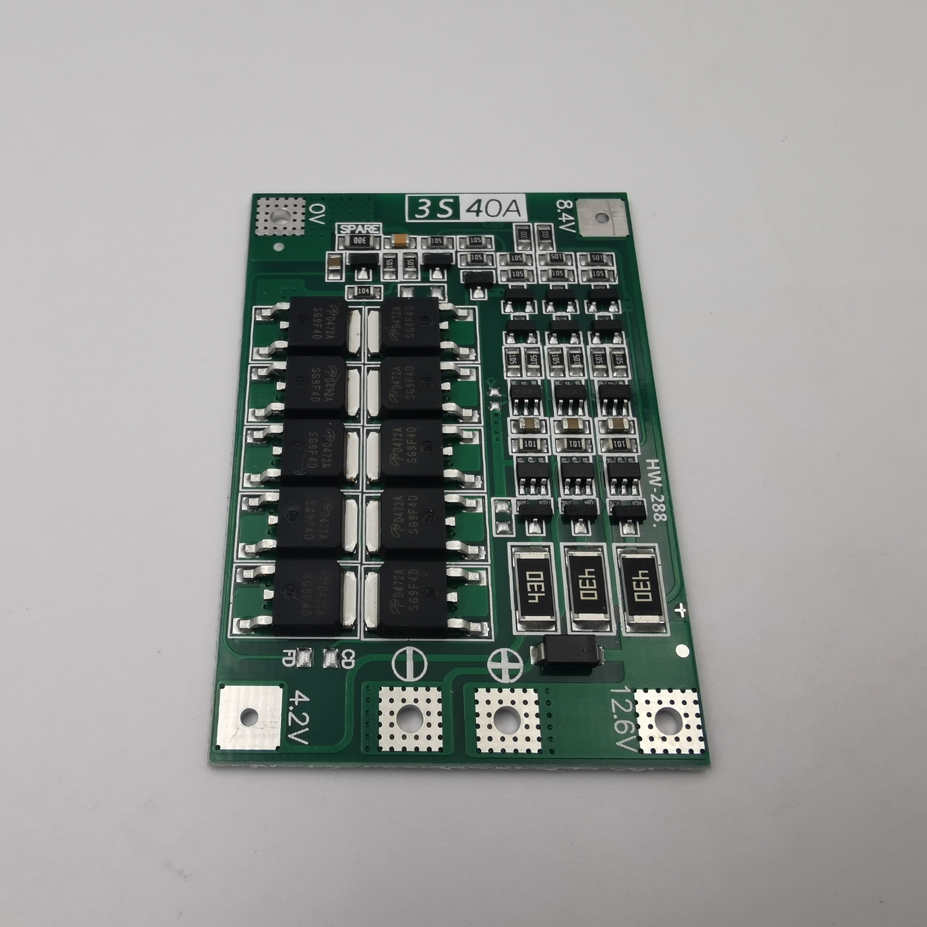 Схема подключения bms 3s 40a