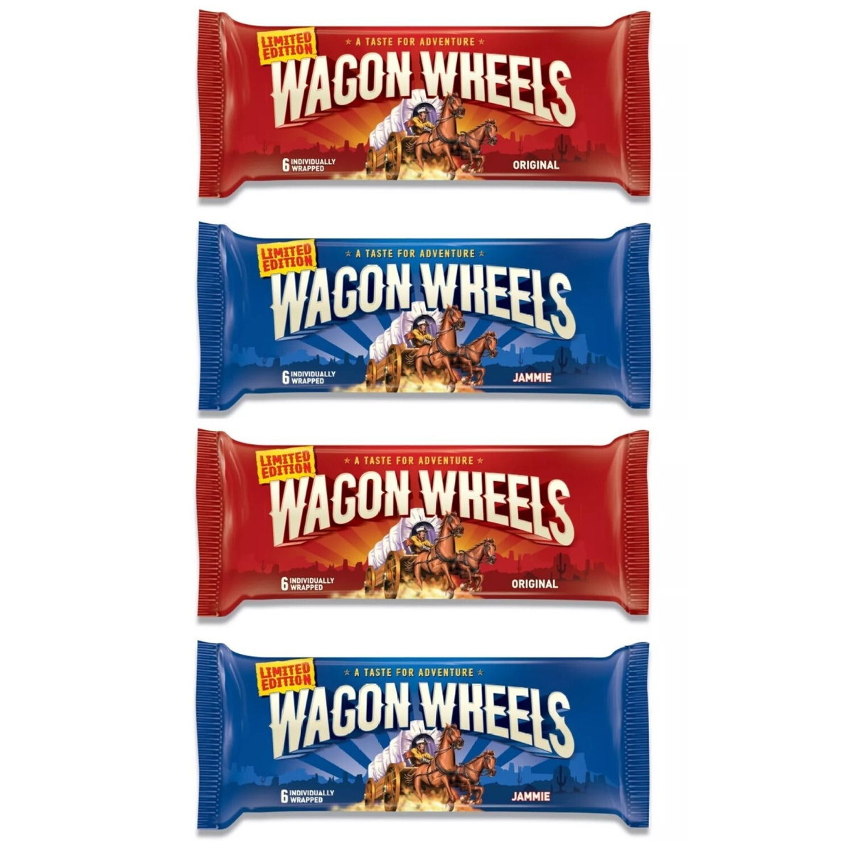 Печенье и крекеры Wagon Wheels купить в интернет-магазине OZON