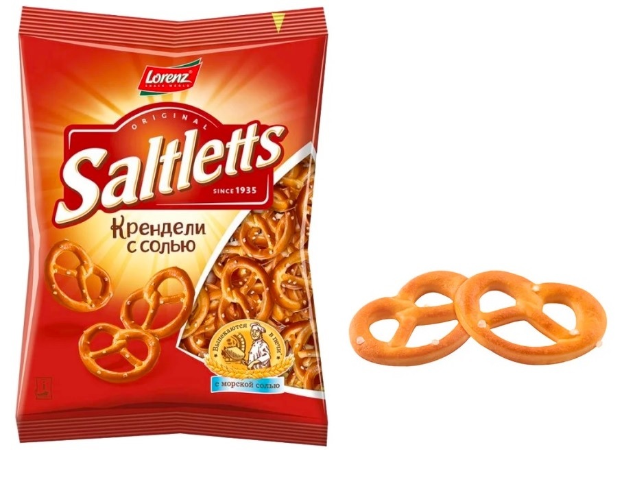Мини-крендельки с солью Saltletts классические 60гр / 12 шт - купить с ...
