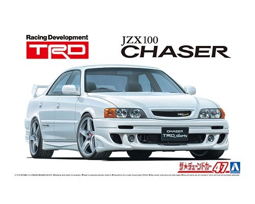 Aoshima 47k Chaser TRD JZX100 98, 1/24 Сборная модель