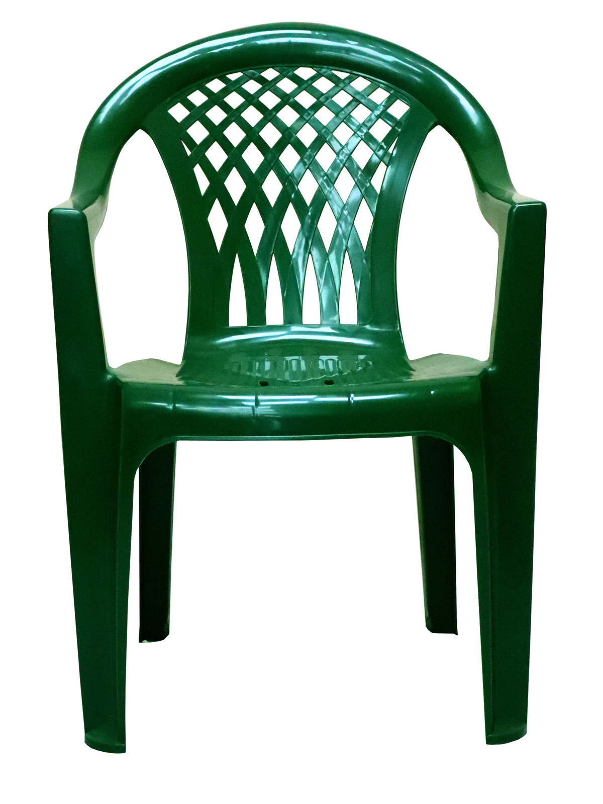 кресло пластиковое барселона зеленое