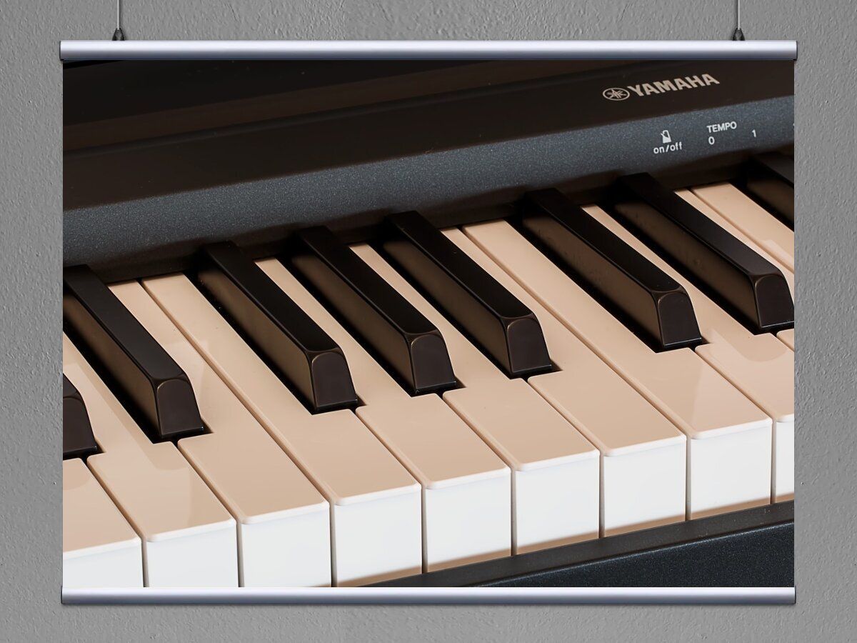 Yamaha Electric Keyboard. Клавиатура Piano. Клавиши пианино.