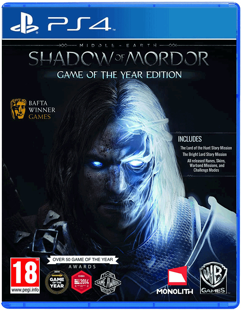 Игра Middle Earth: Shadow Of Mordor Game of the Year Edition Средиземье:  Тени Мордора (PlayStation 4, Русские субтитры) купить по низкой цене с  доставкой в интернет-магазине OZON (496484399)