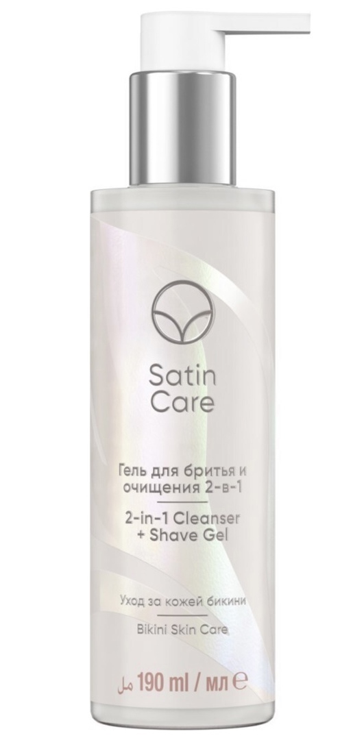 Гель для бритья женский VENUS Satin Care 2в1, 190мл — купить в интернет ...