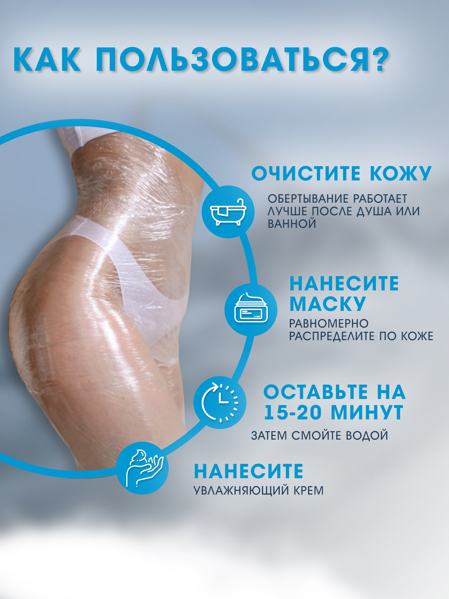 Как часто делать антицеллюлитное обертывание. Холодное обертывание. Антицеллюлитное обертывание. Холодное обертывание от целлюлита. Холодное и горячее обертывание.