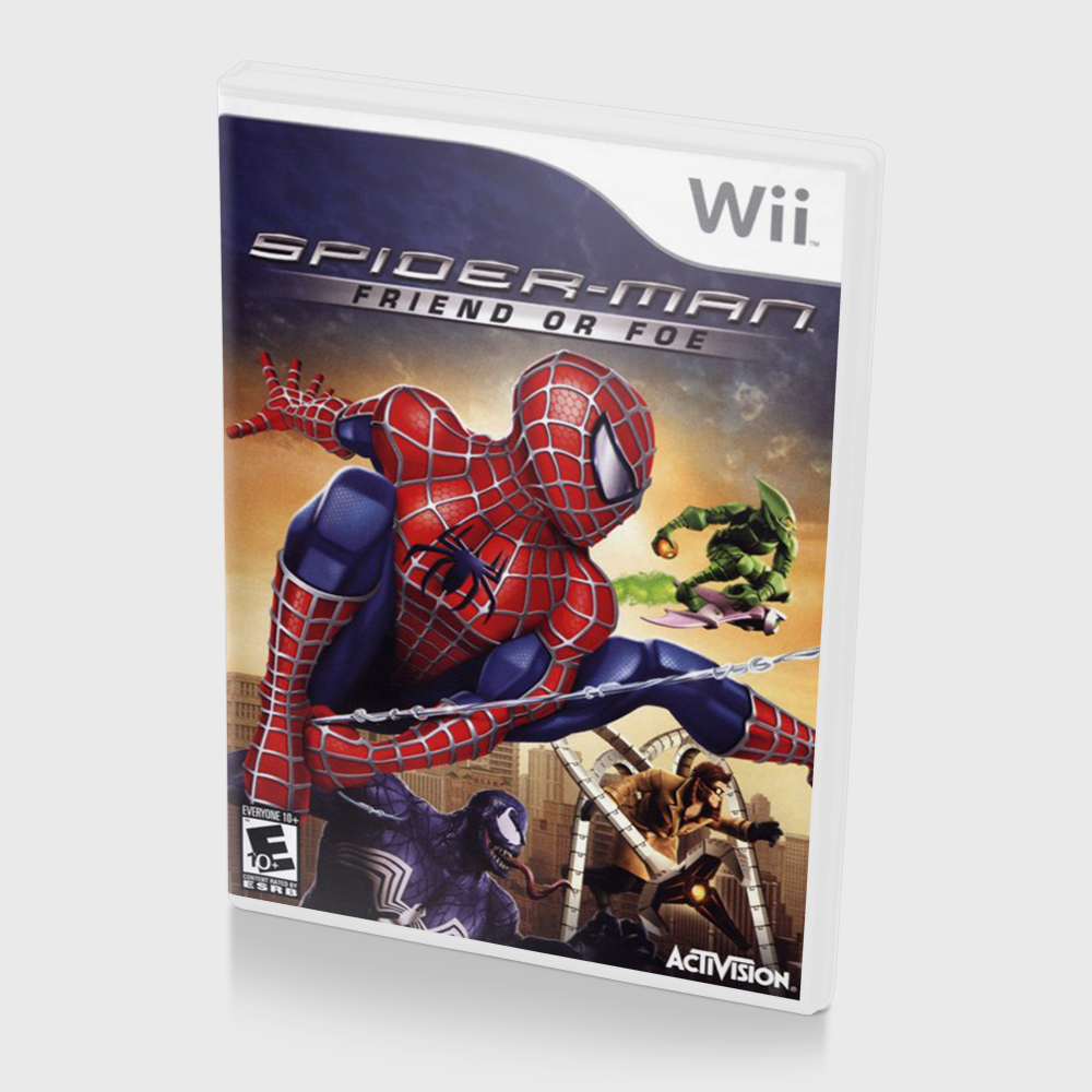 Игра Spider-Man Friend or Foe (Nintendo Wii, Английская версия)