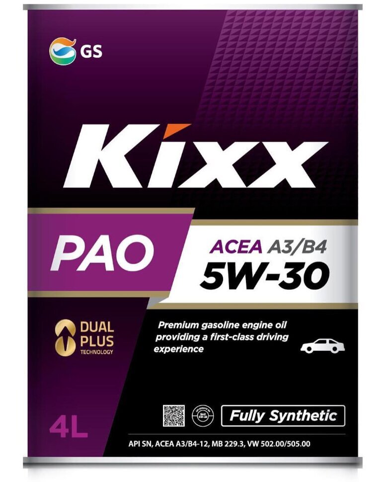 Kixx артикул. Kixx Pao 5w-30 a3/b4. Kixx Pao 5w-40. Масло моторное Kixx Pao а3/в4 5w-30 4л. Масло Кикс 5w30 синтетика.