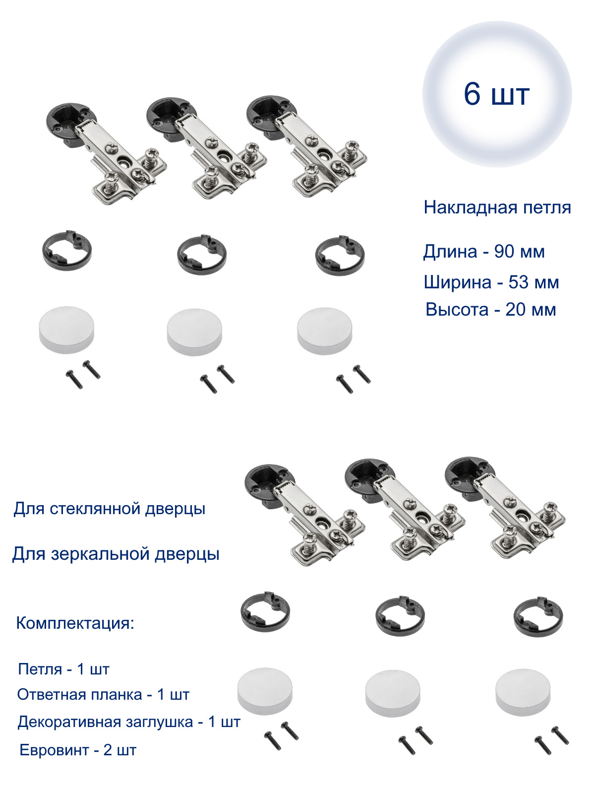 Крепление мебельных петель еврошурупами