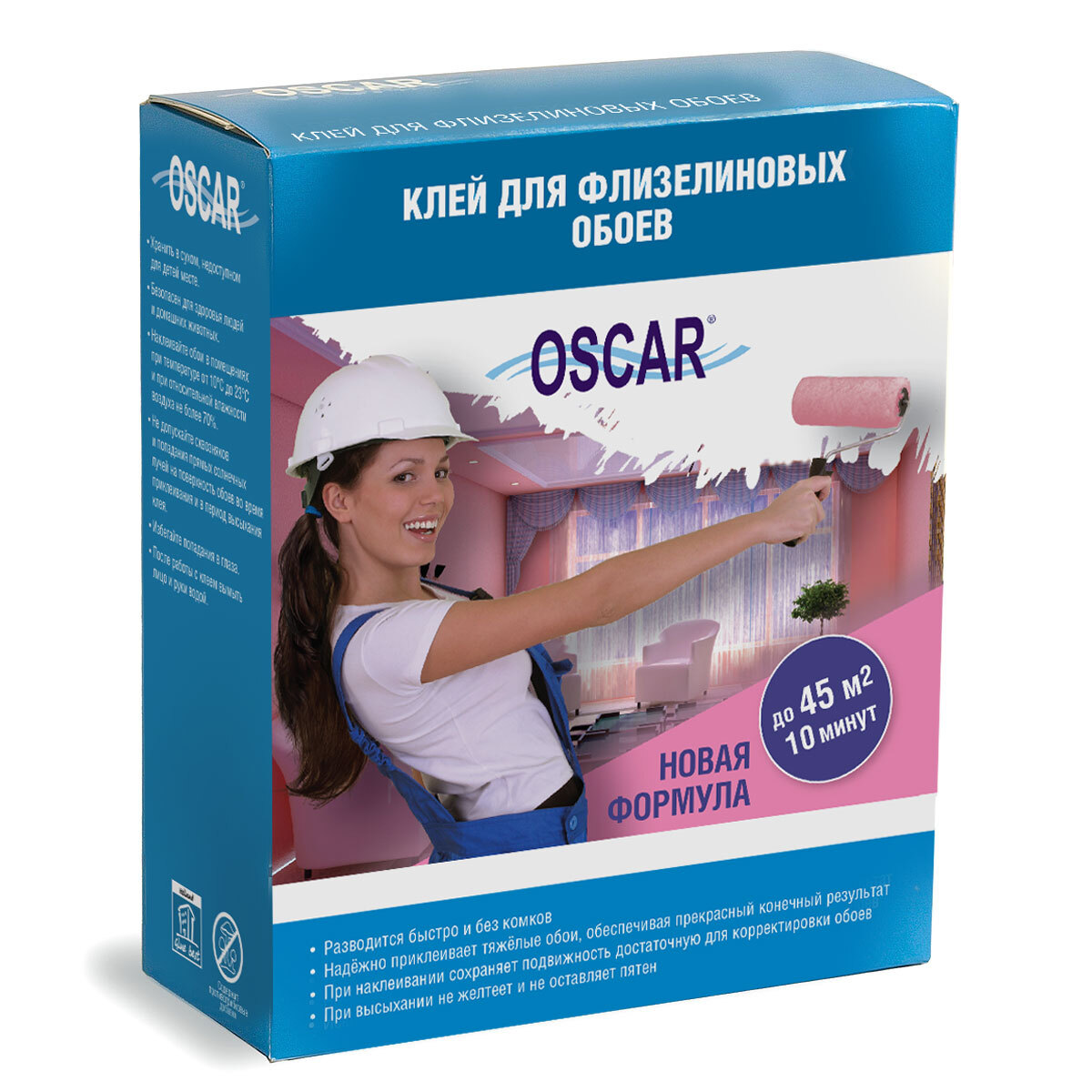 Клей для флизелиновых  обоев "Oscar", 250 г