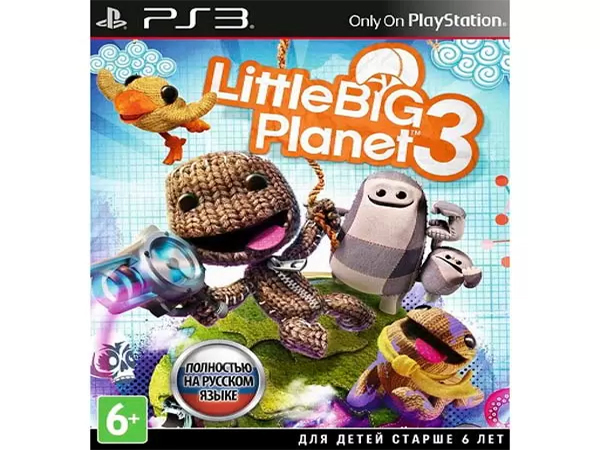 Игра LittleBigPlanet 3 (PlayStation 3, Русская версия)