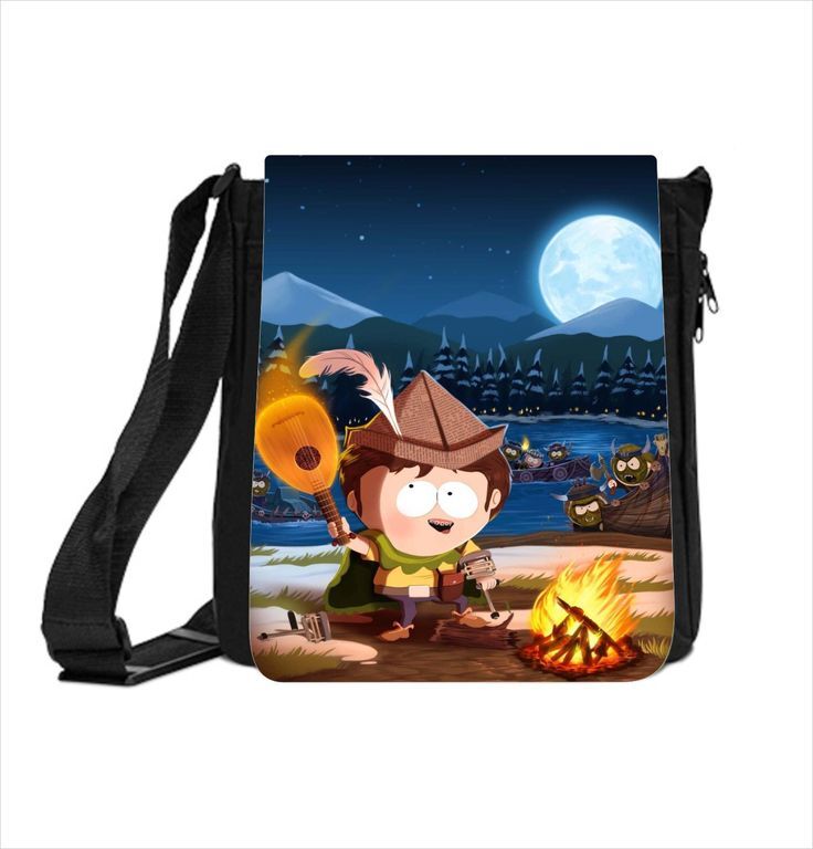 One s bag. Сумка Южный парк. Сумка South Park, Южный парк №8, 31-28 см. Сумка с южным парком. Южный парк портфель.