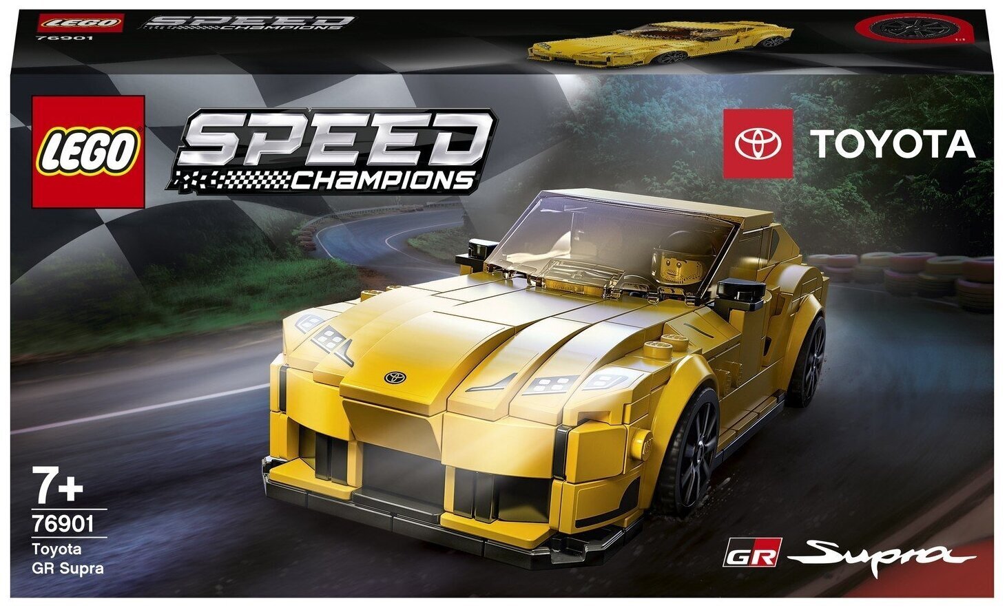 Конструктор LEGO Speed Champions 76901 Toyota GR Supra / сборная модель  машины лего тойота супра для детей / 299 деталей, с фигурками - купить с  доставкой по выгодным ценам в интернет-магазине OZON (783303041)