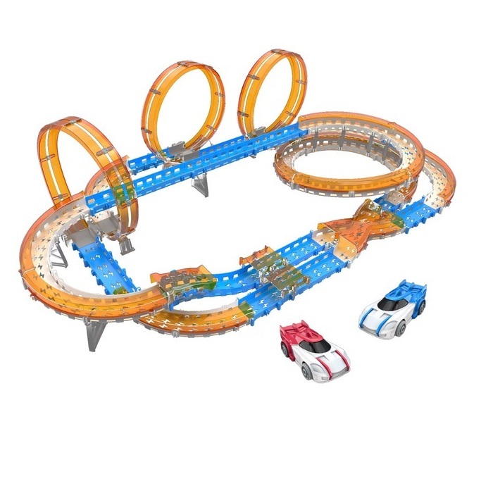 Трек track. Игрушечный трек hot Wheels грузовик-автотрек скоростная автотрасса gvg37. Трек track Racing Group тройная петля, 2 машинки. Автотрек 6688-512. Гоночный трек тройная петля.