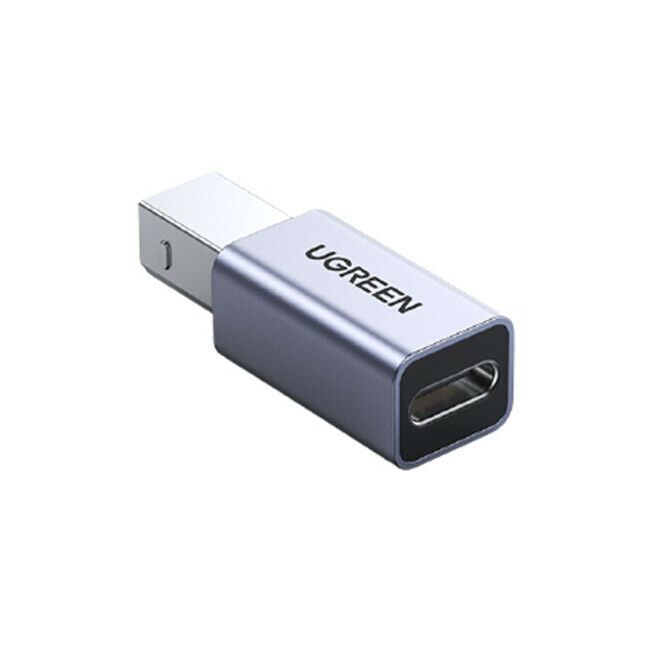 АдаптерпереходникUSB-B2.0штейкер-USB-Cгнездо(US382)Ugreen