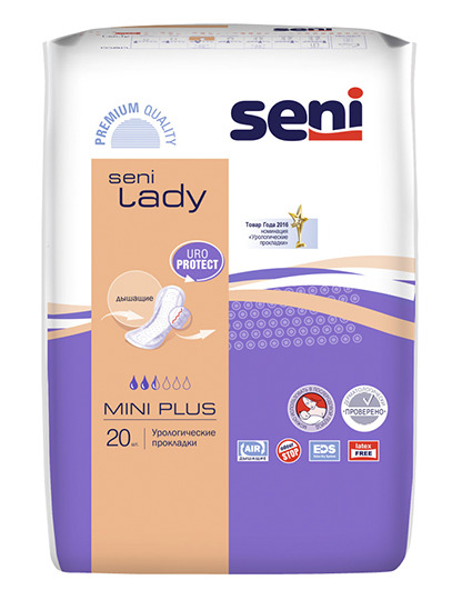 Прокладки seni lady mini урологические