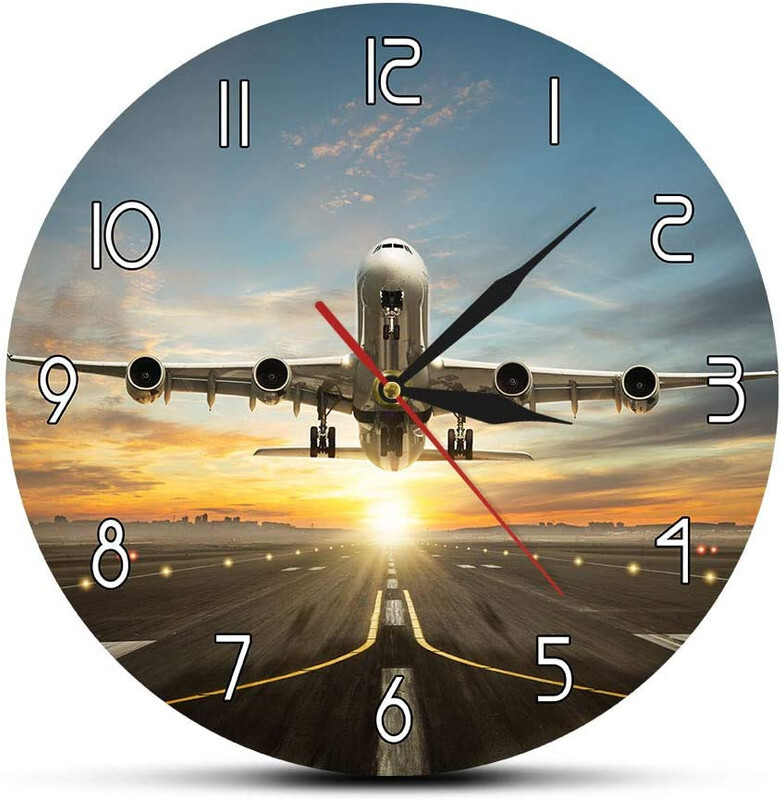 Часы самолет